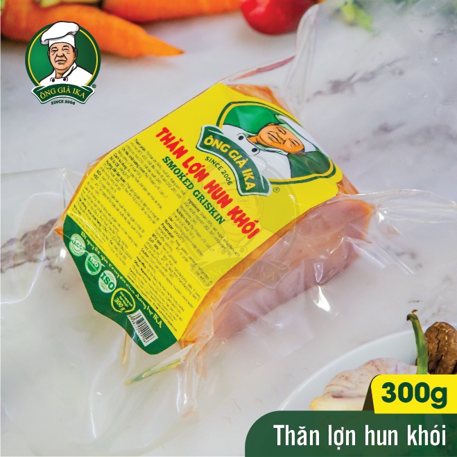 Thăn lợn hun khói Ông già IKA 300g