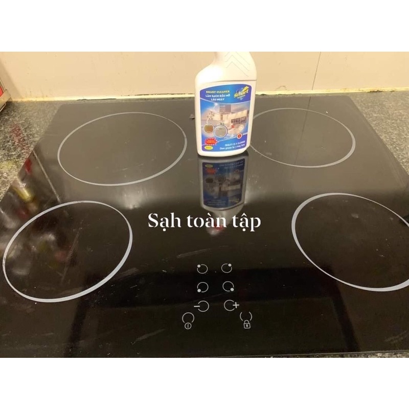 [Giá sỉ] Thùng 24 chai Tẩy dầu mỡ, làm sạch đồ nhà bếp máy hút mùi Smart CLEANER