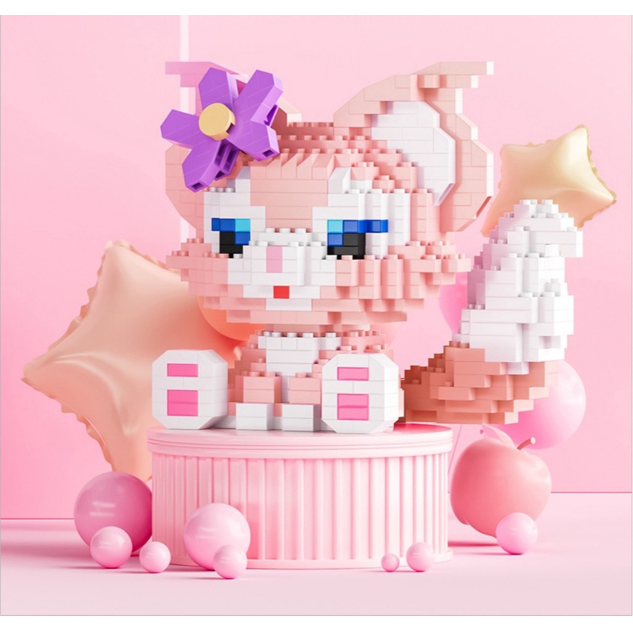 Đồ chơi Lắp ráp, Xếp hình Lego Mini - Mô hình con vật hoạt hình dễ thương