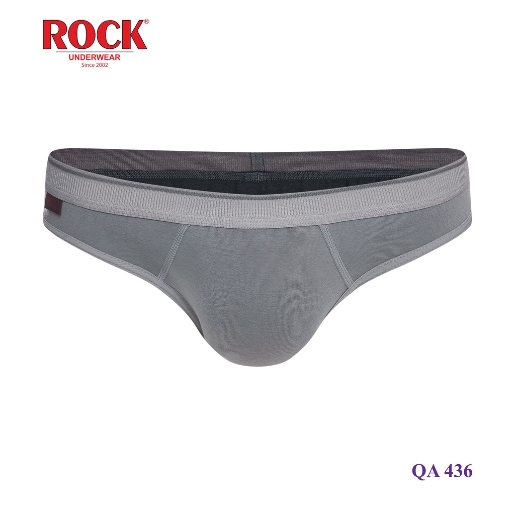 Quần lót nam cotton 4 chiều ROCK UNDERWEAR QA436 cá tính, co giãn tốt, thấm hút, ôm sát, không cấn đùi, không cấn bụng