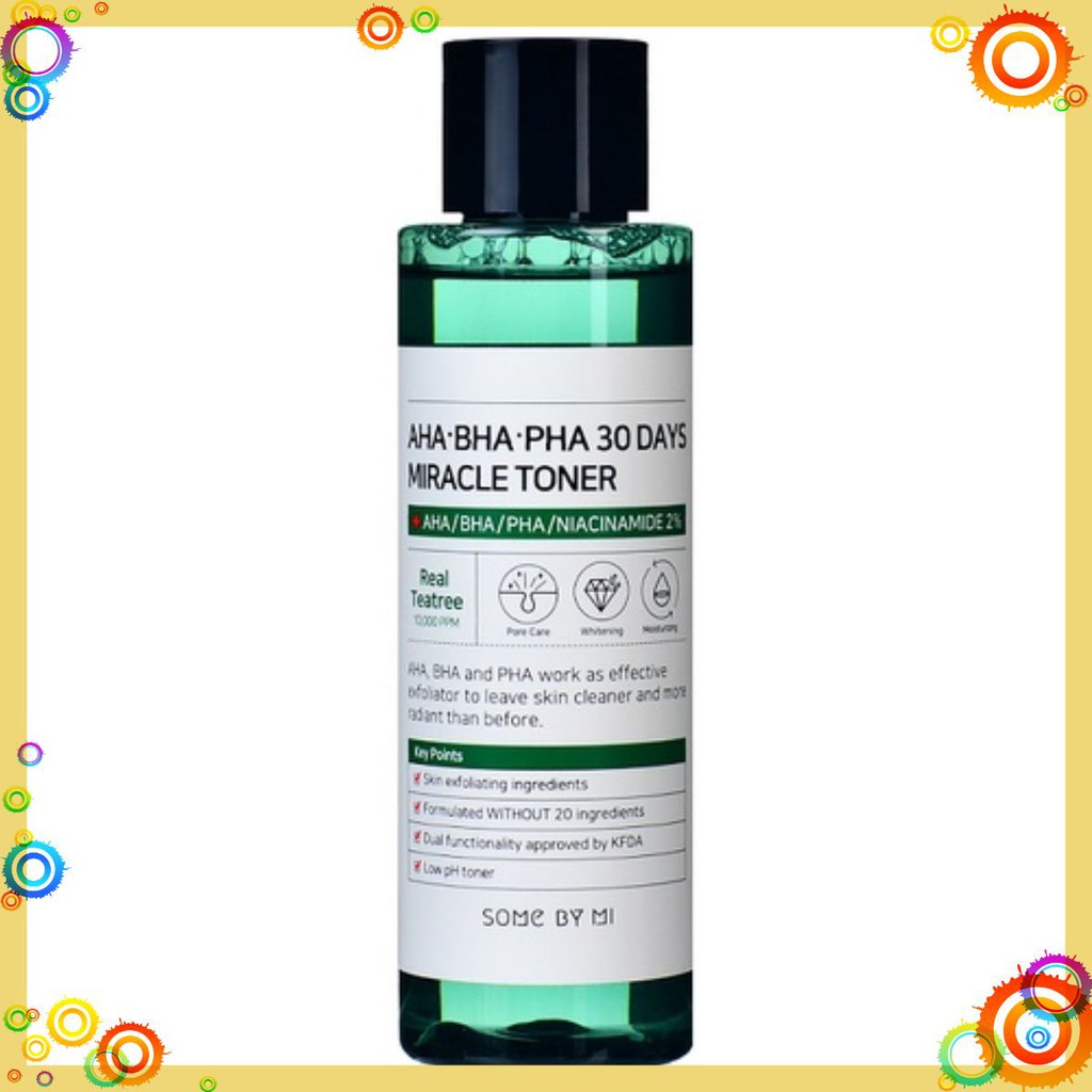 Toner Dưỡng Ẩm Làm Sạch Some By Mi AHA BHA PHA 30 Days Miracle Toner giá quá mềm