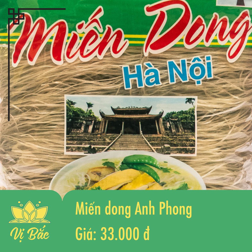 Miến đen, miến dong Anh Phong (500g), phù hợp với những món nấu nước