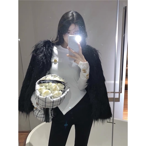 Áo font dài tay độn vai