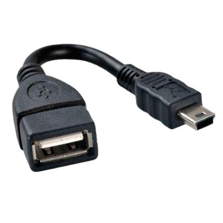 Dây cáp chuyển dổi đầu OTG 5 Pin sang USB 2.0 dùng cho điện thoại/máy tính bảng