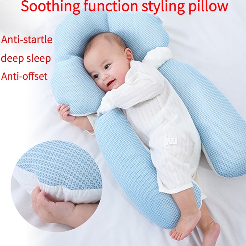 Gối Ngủ Định Hình Đầu Chống Bẹp Đầu Cho Bé Sơ Sinh