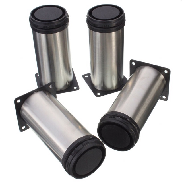 Chân inox cao 6 đến 15 cm