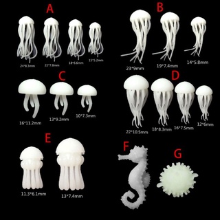 Lu khuôn làm mô hình sứa biển mini bằng nhựa resin thủ công diy trang trí uv