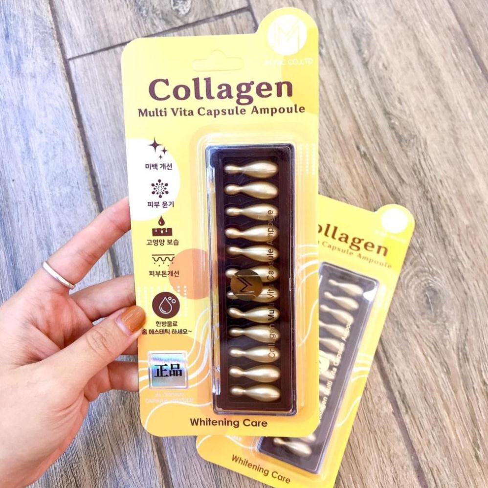 [AUTH] Viên Collagen tươi Ammud Multi Vita Ampoule Hàn Quốc vỉ 12 viên | BigBuy360 - bigbuy360.vn