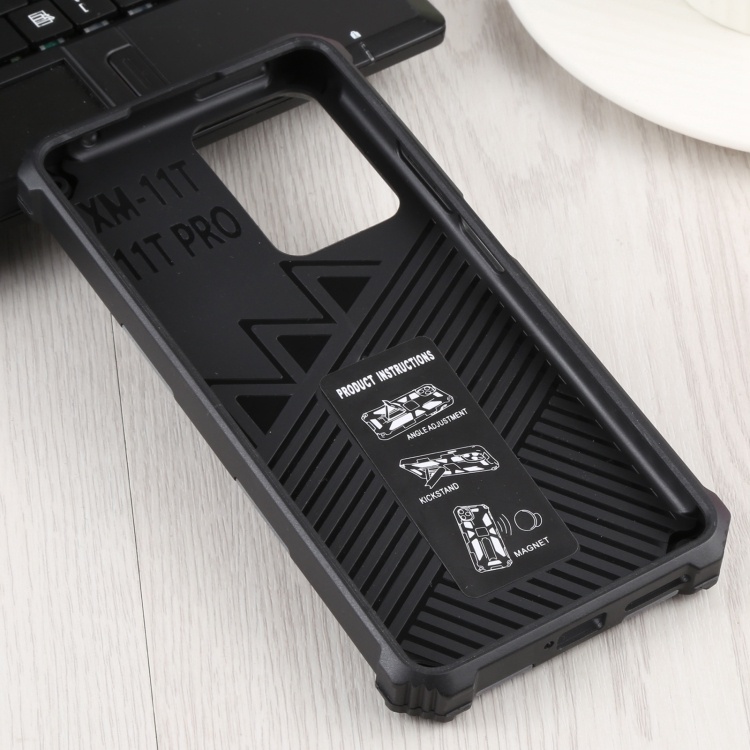 Armor Camouflage Phone Case Xiaomi Poco X3 X3 Pro Poco M4 Pro 5G Poco X4 Pro 5G Mi 11T 11T Pro Redmi Note 10 10s 10 Pro Note 11 Pro Plus Note 11 11s Redmi 10A 9C Kickstand Cover