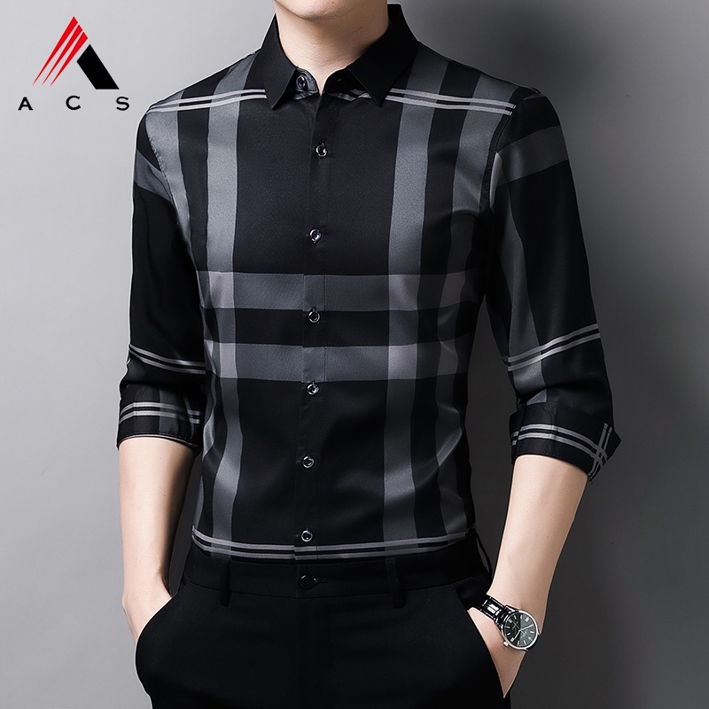 Áo Sơ Mi Công Sở Tay Dài 4 Màu Sắc Chọn Lựa Cho Nam