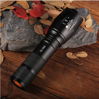 Đèn pin siêu sáng 5 chế độ chiếu xa trăm mét T6