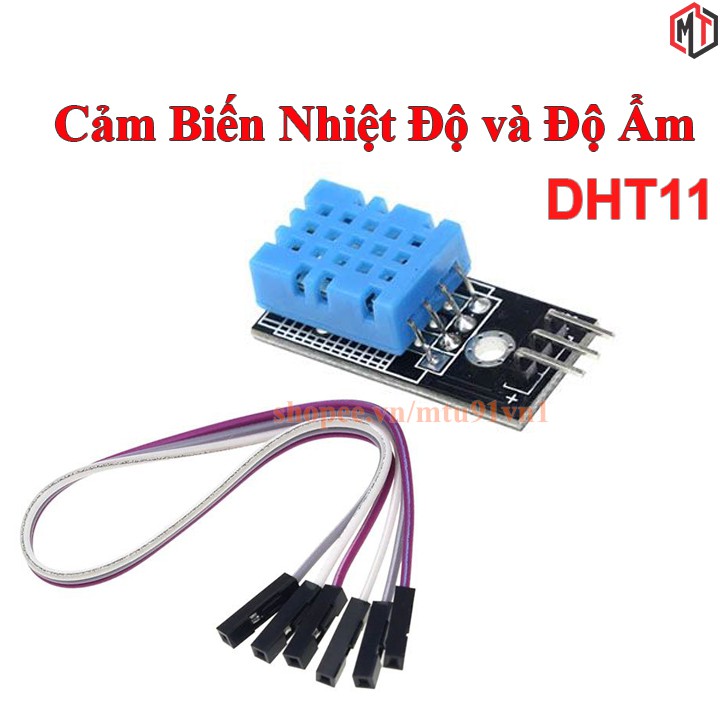 Module DHT11 - Cảm Biến Nhiệt Độ và Độ Ẩm cho Arduino