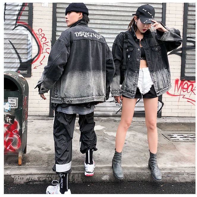 [MỚI] Áo khoác jean màu đen MXP unisex nam nữ cặp đôi tuyệt đỉnh cho năm nay
