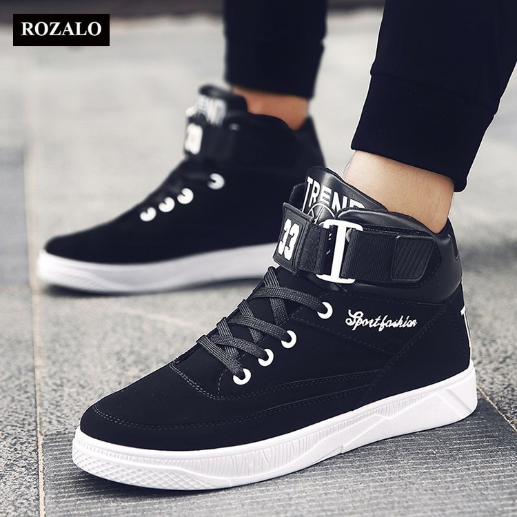 Giày Bốt Nam Rozalo RM2333 Nam Thể Thao Có Đai Cổ | BigBuy360 - bigbuy360.vn