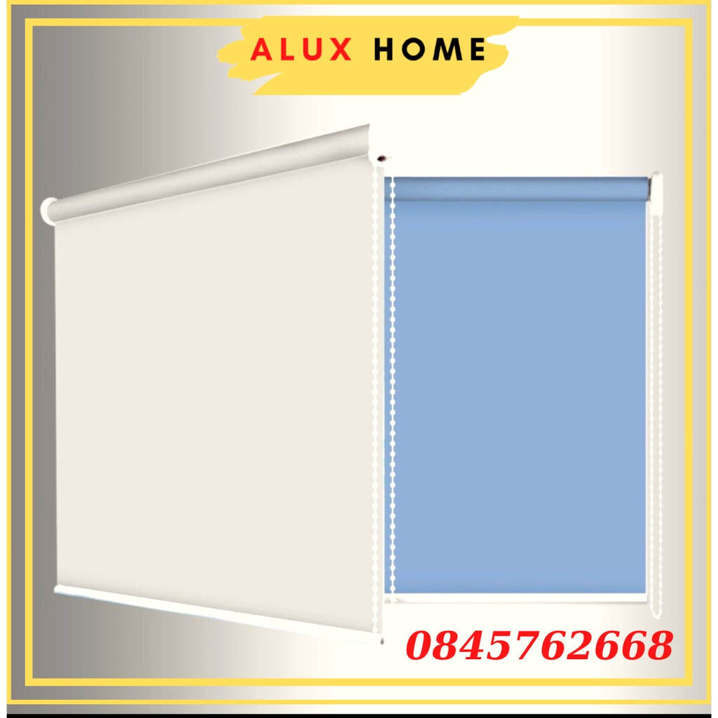 Rèm Cuốn Cửa Sổ ALUXHOME, Rèm cuốn Chống Nắng 100%, Màn cuộn cửa sổ văn phòng ALUX HOME