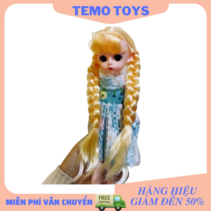 Set búp bê barbie 17cm đáng yêu dùng làm quà tặng sinh nhật cho bé gái