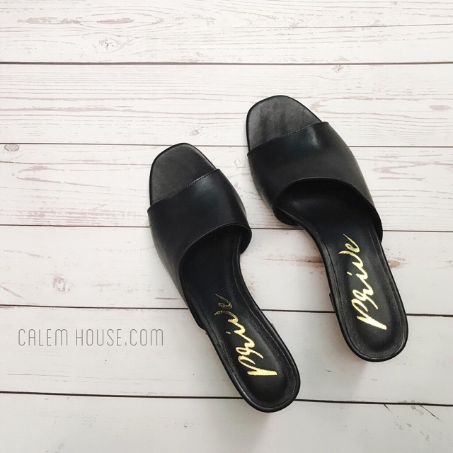 Guốc PRIVE quai bản xéo