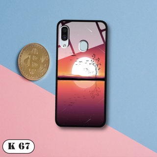Ốp lưng Samsung Galaxy A20 / A30  - Lưng kính 3D