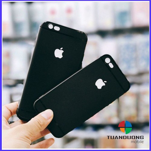 Ốp dẻo màu đen dùng cho iphone 7/7plus / 8/8plus