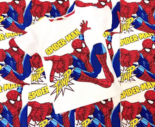 Áo thun Spiderman H M tay ngắn