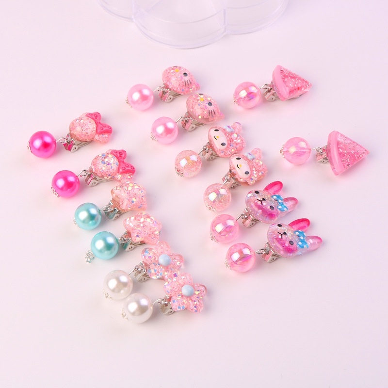 Khuyên Tai Hình Hoạt Hình Dễ Thương Cho Bé Gái