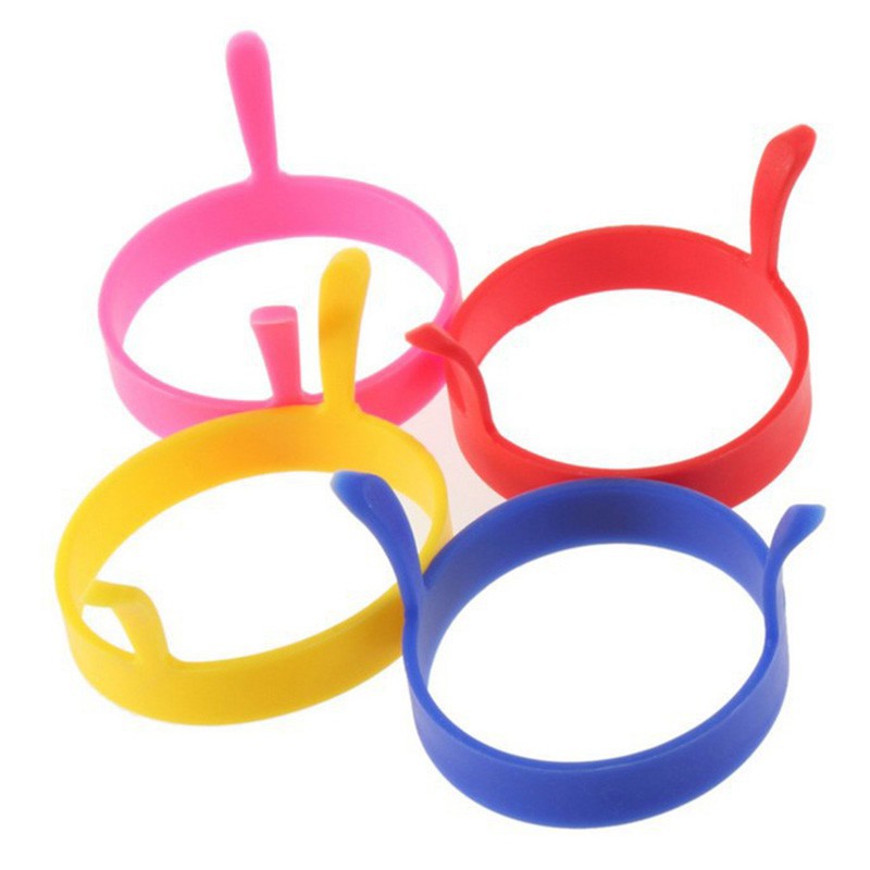 Bộ 2 khuôn silicone chiên trứng hình tròn