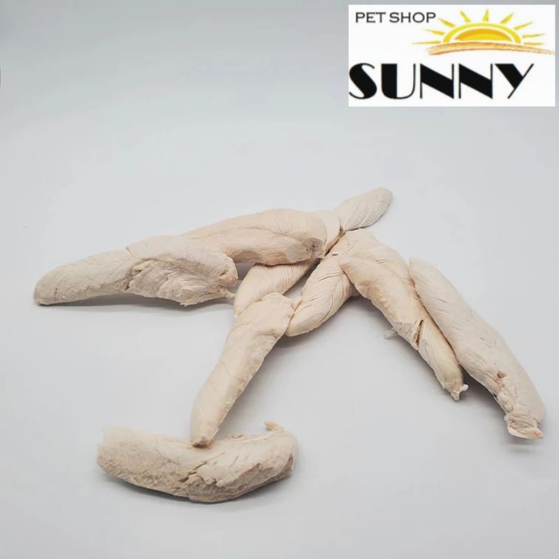 Gà sấy, gan, trứng sấy (không bỏ gói hút ẩm làm nặng cân) cho thú cưng 500g