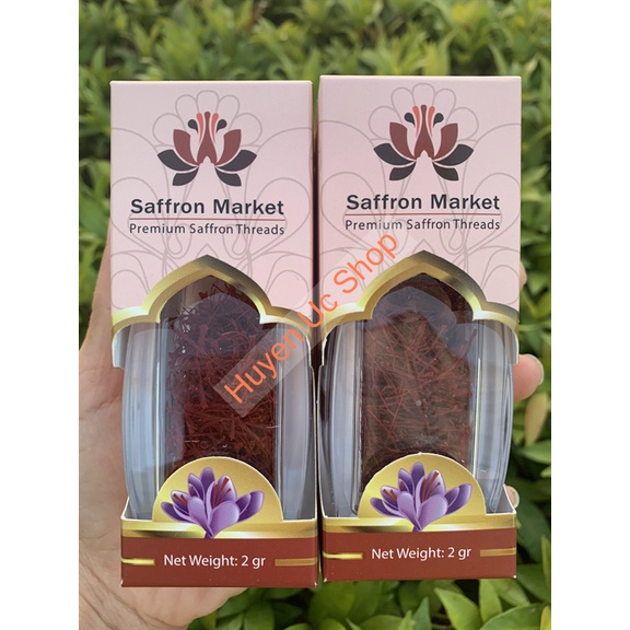 Nhụy hoa nghệ tây 2gr   Saffaron Market Iran 2g