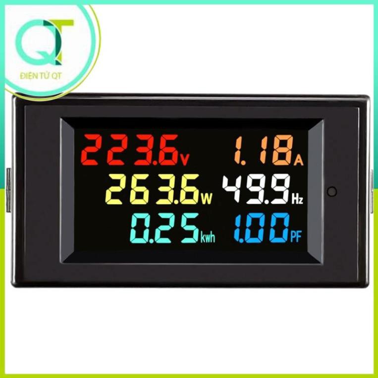 Công Tơ Điện Tử 100A 220V D69-2058 Nhiều Thông Số - AC80-300V ~ 0-100A