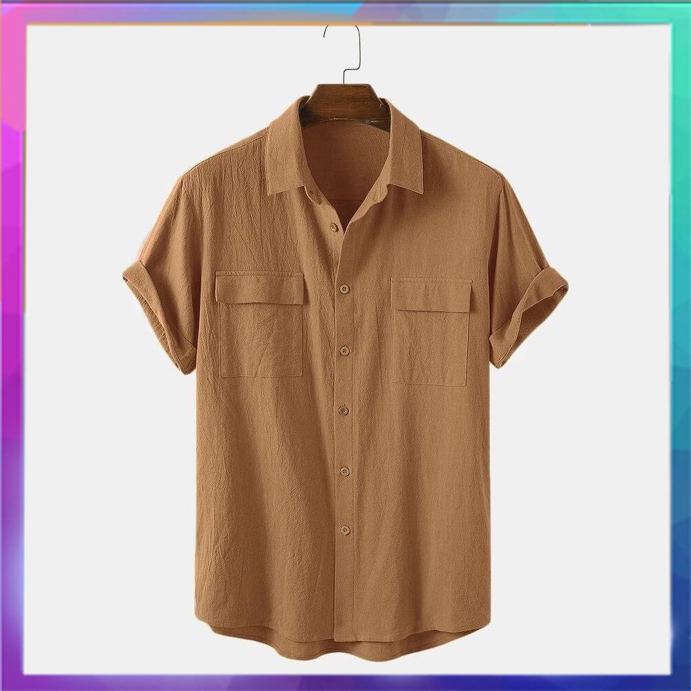 Áo đũi nam cổ bẻ Sơ mi đũi Áo có cổ Thời Trang Cao Cấp  - AC94 - TrongTanFashion | BigBuy360 - bigbuy360.vn