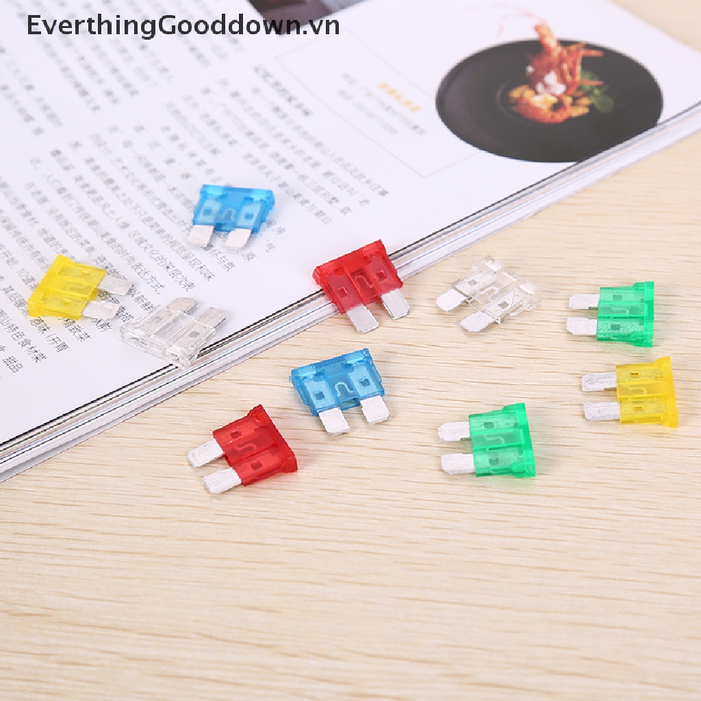 Everthinggood Bộ Cầu Chì Hợp Kim Kẽm 10-30A Bền An Toàn Cho Xe Hơi