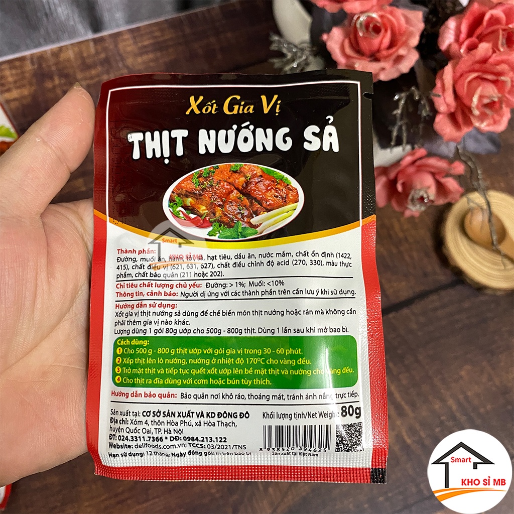 Sốt gia vị ướp thịt nướng xả deli  kho sỉ mb