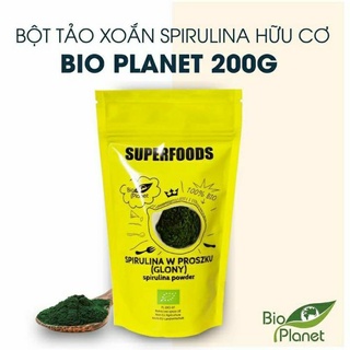 Bột tảo xoắn Spirulina hữu cơ 200g