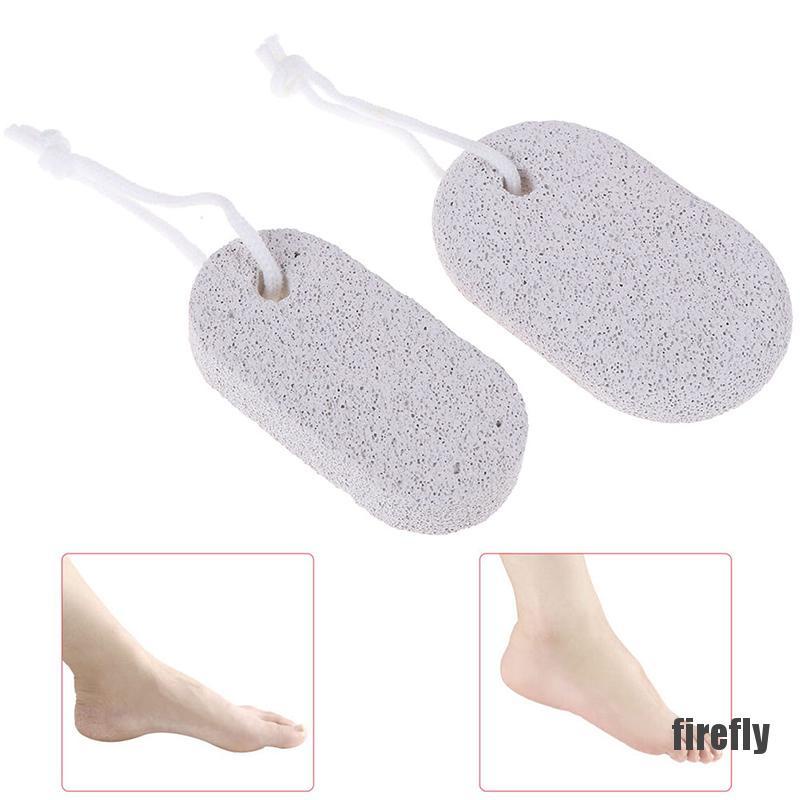(Hàng Mới Về) Bàn Chải Gót Chân Tẩy Tế Bào Chết Bằng Đá Tự Nhiên Chăm Sóc Da Chân