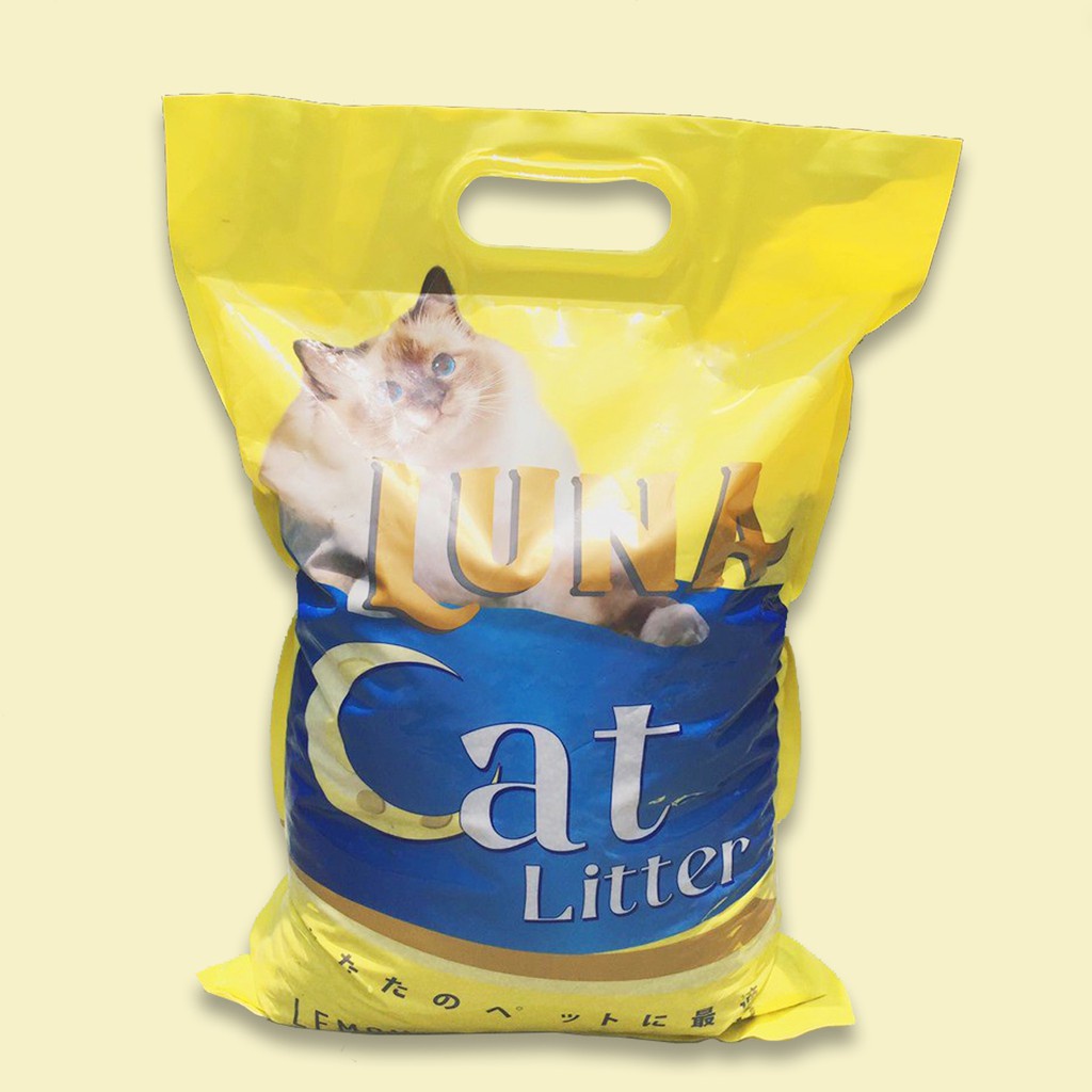 CAT LITTER Cát vệ sinh cho mèo - Cát vệ sinh khử mùi diệt khuẩn cho mèo CATLIKE mùi Cafe - Cacao 8L