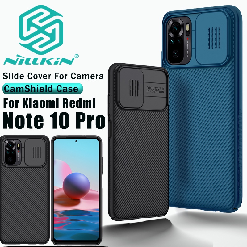 Ốp điện thoại Nillkin PC cứng nắp trượt bảo vệ camera cho Xiaomi Redmi Note 10 4G / 10S / Redmi Note 10 Pro / 10pro Max