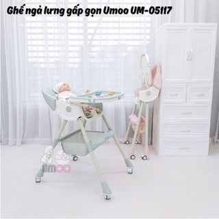Ghế ăn dặm Umoo có đệm ( 2 phiên bản)