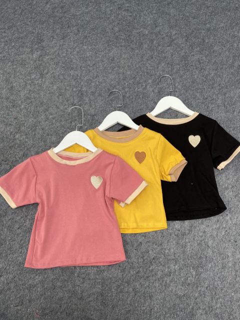 Áo Croptop Thêu Tim Cute Tuyết's House