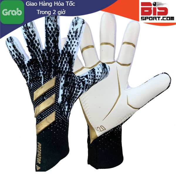 Găng Tay Thủ Môn Bắt Bóng Cực Dính Adidas Predator - Có Gai Trên Bề Mặt - Độ Bám Dính Cực Cao - Mút Cực Êm Ái