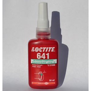 Keo Chống Xoay Loctite 641 - 50ml, Cố định giữa trục và lỗ dùng trong công việc lắp ghép các chi tiết kim loại với nhau