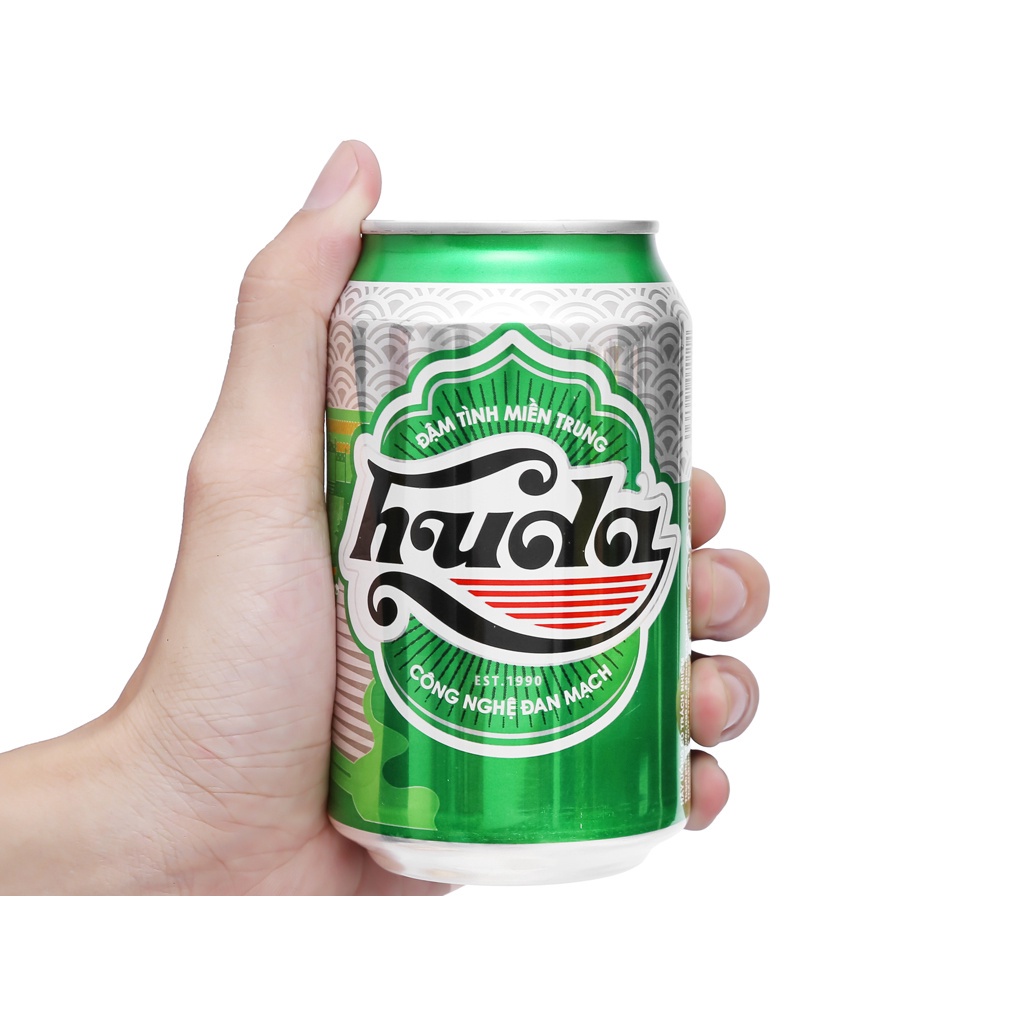 Bia Huda Huế thùng 24 lon x 330ml