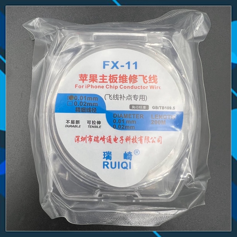 Dây đồng câu mạch cỡ 0.01mm - 0.02mm cuộn dài 200m