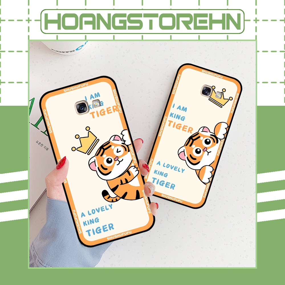 Ốp lưng Samsung A3 2017 / A5 2017 / A7 2017 in hình mickey, hổ, kingtiger siêu rẻ T19 - T24