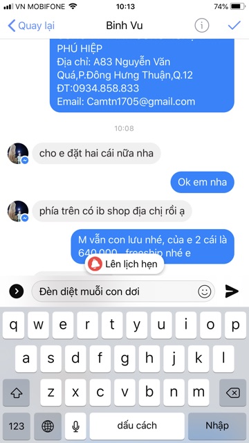 Combo 2 đèn bắt muỗi An Minh