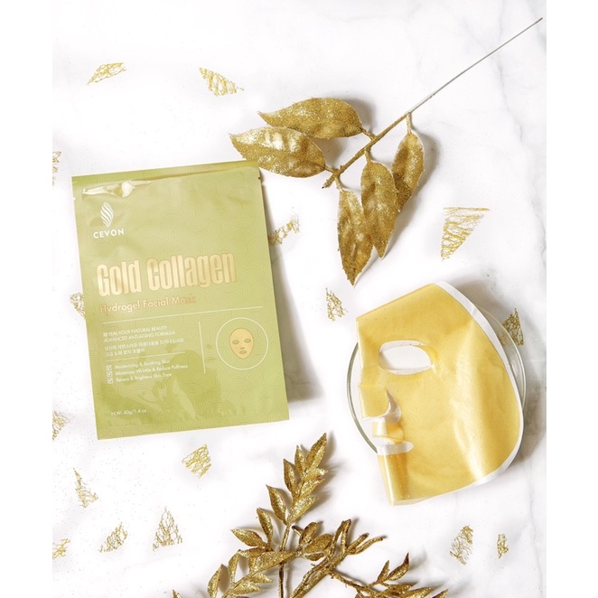 Mask Gold Collagen 24k- Combo 3 hộp/15 miếng