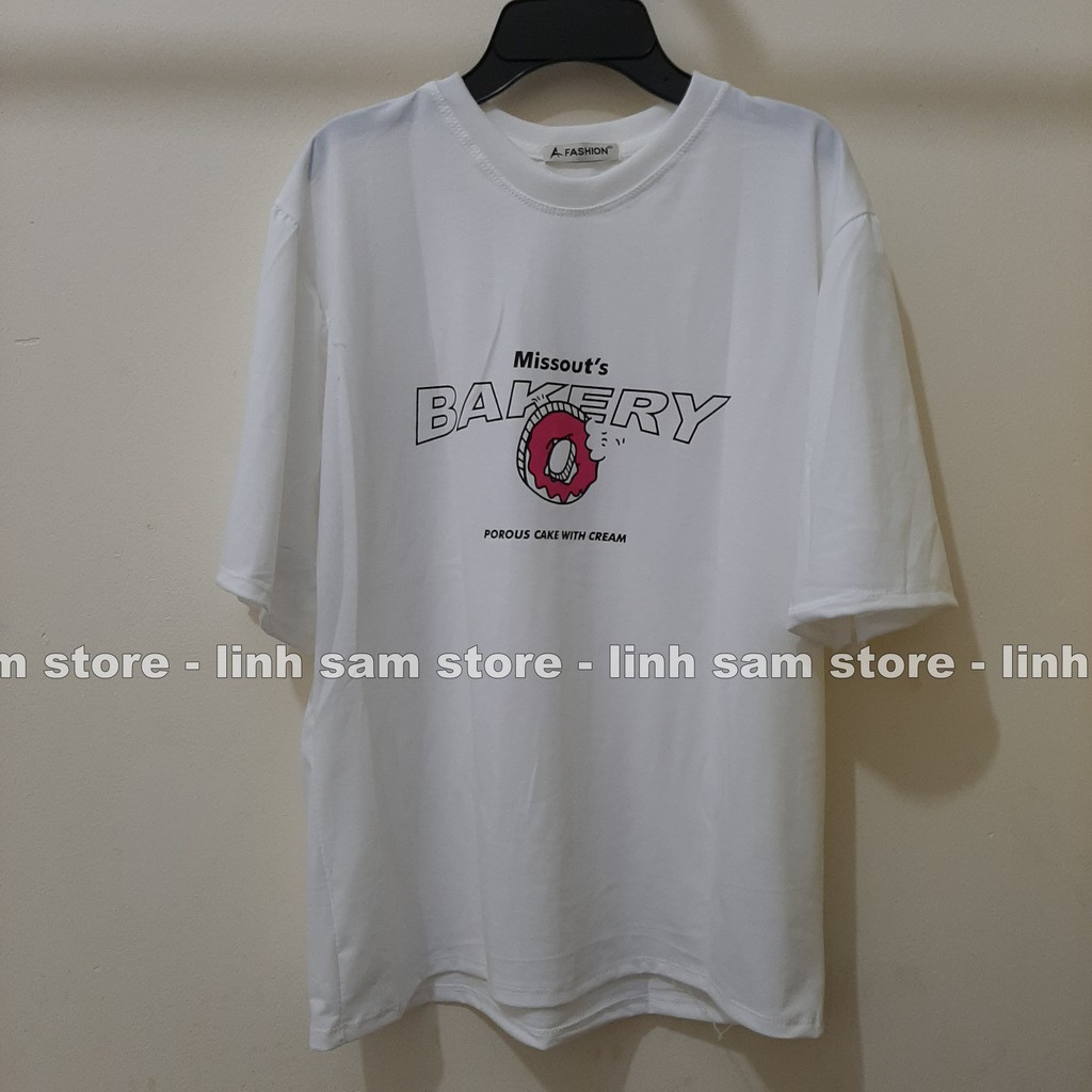 Áo thun tay lỡ nữ freesize phông form rộng Unisex, mặc lớp, nhóm, cặp in chữ missout BAKERY | BigBuy360 - bigbuy360.vn