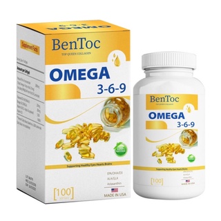 viên uống omega 3-6-9 bentoc 100 viên của mỹ