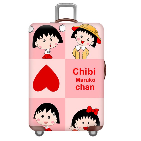 Túi bọc vali - Túi trùm vali KAWS cao cấp - Vải thun co giãn, chống nước, chống bụi