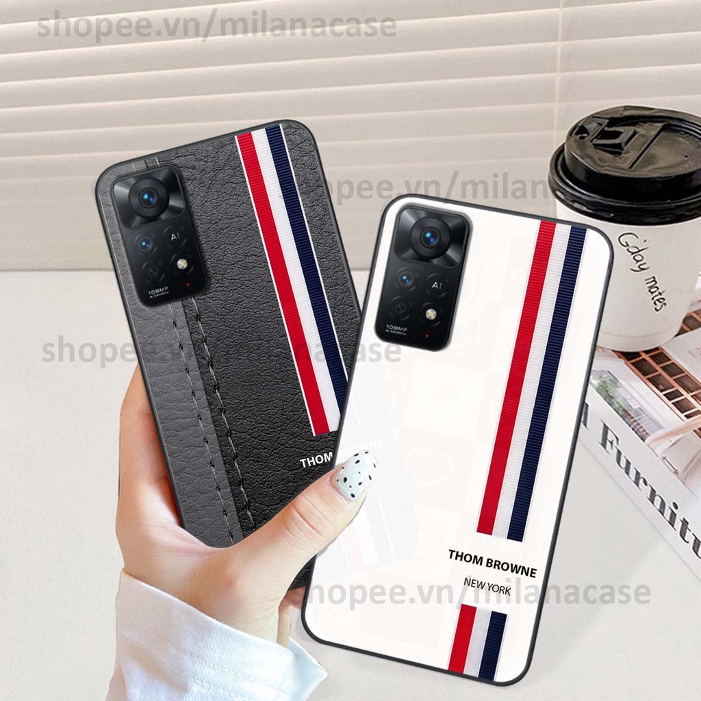 Ốp Xiaomi Redmi Note 11 4G / Note 11S / Note 11 Pro 5G in hình các thương hiệu nổi tiếng trẻ trung thể thao cá tính