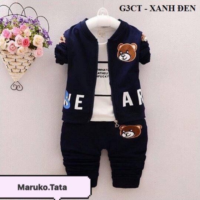 Bộ 3 chi tiết bé trai